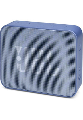 Колонка портативна 1.0 JBL Go 2 Essential Blue, 3.0 Вт, Bluetooth, живлення від акумулятора, IPX7 водонепроникна (JBLGOES2BLUEU)
