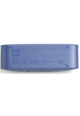 Колонка портативна 1.0 JBL Go 2 Essential Blue, 3.0 Вт, Bluetooth, живлення від акумулятора, IPX7 водонепроникна (JBLGOES2BLUEU)