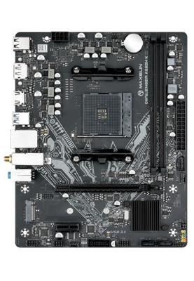 Мат.плата AM4 (A520) Maxsun Challenger A520M-K WIFI, A520, 2xDDR4, Int.Video(CPU), 3xSATA3, 1xM.2 4.0, PCI-E 16x 3.0, PCI-E 1x 3.0, ALC897, RTL8111H, WIFI5+BT4.2, 2xUSB3.2/4xUSB2.0, DP/HDMI, Micro ATX (MS-Challenger A520M-K WIFI)