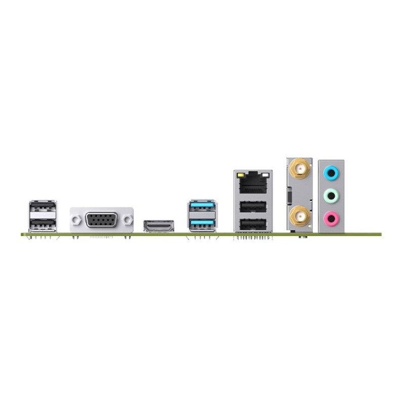 Мат.плата LGA1700, Maxsun B760M GAMING WIFI ICE, B760, 2xDDR4, Int.Video(CPU), 3xSATA3, 1xPCI-E 16x 4.0, 1xPCI-E 1x, 1xM.2 4.0, WiFi 5+BT4.2, RTL8111H, 2xUSB3.2/4xUSB2.0, VGA/HDMI, ARGB sync, MicroATX (MS-B760M GAMING WIFI ICE)