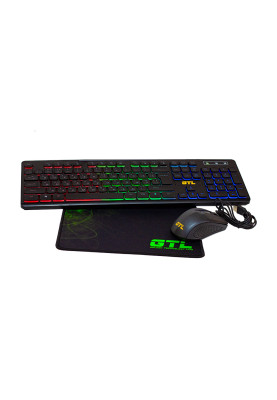Комп'ютер GTL Wizard Gaming Kit 131G7BR (I3-13100F / H610 / 16G DDR4 / RX 6600-8 / 1TB / ATX / 500W / KB+MS+Pad / No OS) (GTLSGW1343N46P1M7_B7R) Black