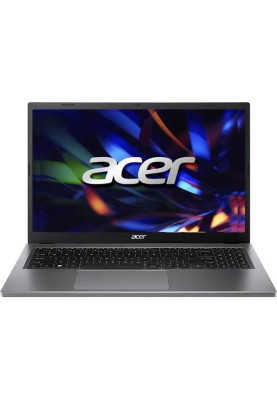 Ноутбук Acer Extensa 15 EX215-23-R8NL, Steel Gray, 15.6" (1920x1080, IPS), AMD Athlon Silver 7120U (2x2.4-3.5 GHz), 8Gb LPDDR5, 512Gb NVMe, Radeon 610M, WiFi 6, Bluetooth 5.1, Web, 1xType-C / 2xUSB 3.0, HDMI, 50 Wh, Linux (NX.EH3EU.01J)