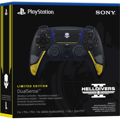 Геймпад Sony PlayStation 5 DualSense, `Helldivers 2` Limited Edition