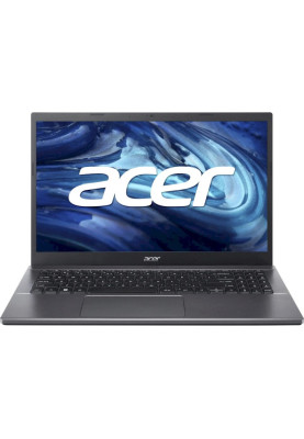 Ноутбук Acer Extensa 15 EX215-55-3572, Steel Gray, 15.6" (1920x1080, IPS), Core i3-1215U (6x1.2-4.4 GHz), 16Gb DDR4, 512Gb NVMe, Intel UHD Graphics, WiFi 6, Bluetooth 5.0, Web, LAN, 3xUSB 3.2, HDMI, 50 Wh, Linux (NX.EH9EU.007)