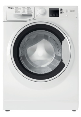 Пральна машина Whirlpool WRBSS 6239 W UA, White, 6кг, фронтальна, 16 програм, швидкість віджиму 1200 об/хв, дисплей, інвертор, клас енергоспоживання A+++, 85x42.5x59.5 см