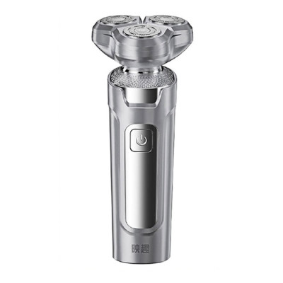 Електробритва Xiaomi Enchen X2, Silver, час заряджання акумулятора 1.5 година, час роботи від акумулятора 60 хв, індикатор заряджання, плаваючі голівки, турборежим
