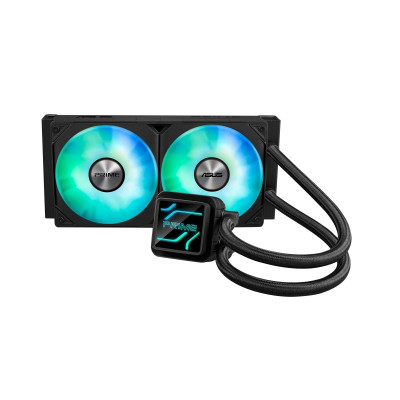 Система рідинного охолодження Asus Prime LC 240 RGB, Intel:1851/1700/1200/115x; AMD: AM4/AM5; 2x120mm ARGB PWM fans, 600-2200 rpm, AURA support