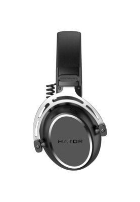 Навушники Hator Hypergang 3 Hi-Res, Black, Mini jack 3.5 мм, знімний мікрофон, динаміки 53 мм з неодимовим магнітом, 32 Ом, 112 дБ, 1.3 м (ESH05)