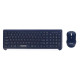 Комплект бездротовий Maxxter KMS-WCM-01BL-UA, Dark Blue
