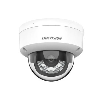 IP камера Hikvision DS-2CD1123G2-LIUF (2.8мм), White, 2Мп, 1/2.9" Progressive Scan CMOS, 1920х1080, H.265+, H.265/H, 264+, H.264, день/ніч, ІЧ + видиме світло до 30 м, RJ45, IP67, PoE, мікрофон, -30°C ~ +60°C