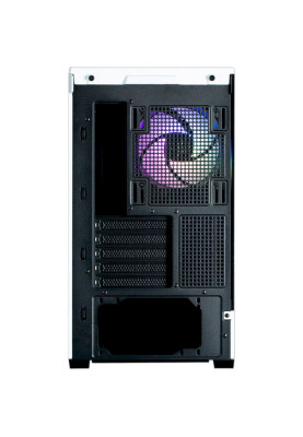 Корпус Zalman P30 BW, Black/White, Mini Tower, без БЖ, для Micro ATX / Mini ITX, 1xType-C / 1xUSB 3.0, макс. CPU - 173 мм / VGA - 420 мм, 3x120 мм ARGB, бічна та передня панель із загартованого скла
