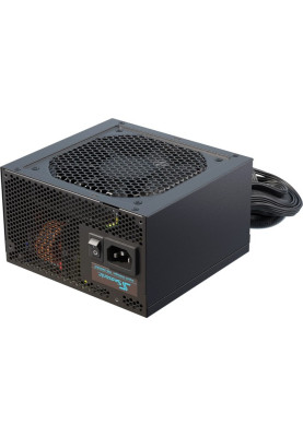 Блок живлення 750 Вт, Seasonic G12 GM, Black, напівмодульний, 80+ Gold, Active PFC, 12 см, 3xMolex / 6xSATA / 3x6+2-pin / 2x4+4-pin / 20+4-pin, захист OPP/OVP/OCP/SCP/OTP/UVP (G12 GM-750)