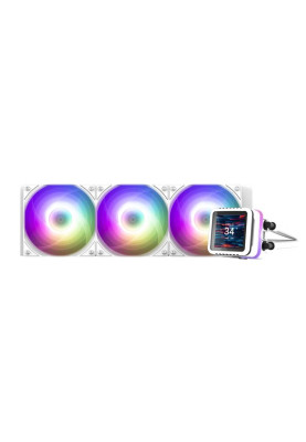 Система рідинного охолодження Zalman Alpha 2 DS A36, White, 2.73’’ IPS (320x320, 30 Гц), ARGB (ALPHA2DSA36WHITE)