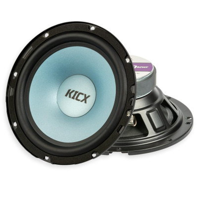 Автомобільна акустика Kicx PD-62WF мідбас, 16.5 см, 1 смуг, 120 Вт, 92 дБ, 50-5000 Гц