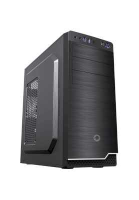 Корпус GameMax MT-526-NP 2U3-TYC Black, без БЖ, Mid Tower, ATX / Micro ATX / Mini ITX, 2хUSB 3.0, Type-C, 1x120mm FAN, 415x200x416 мм