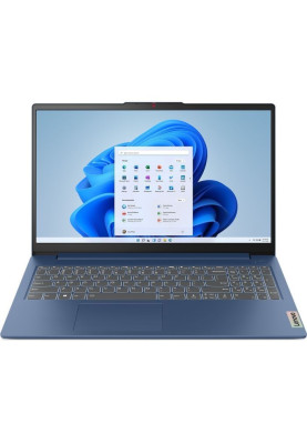 Ноутбук 15" Lenovo ideapad Slim 3 15IRH10 (83K100DQRA) Cosmic Blue 15.3" (1920x1200, IPS, 60Hz), Intel Core i5-13420H(8x2,1-4,6GHz), 16Gb DDR5, SSD 512Gb, Intel Iris Xe, Web, Wi-Fi 6, BT 5.2, 1xType-C/2xUSB3.2, HDMI, 50Wh, DOS