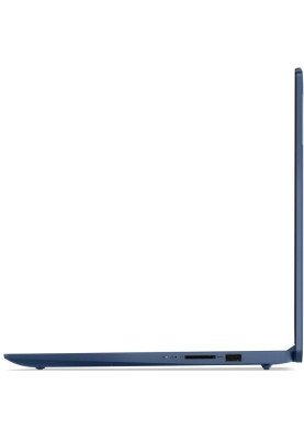 Ноутбук 15" Lenovo ideapad Slim 3 15IRH10 (83K100DQRA) Cosmic Blue 15.3" (1920x1200, IPS, 60Hz), Intel Core i5-13420H(8x2,1-4,6GHz), 16Gb DDR5, SSD 512Gb, Intel Iris Xe, Web, Wi-Fi 6, BT 5.2, 1xType-C/2xUSB3.2, HDMI, 50Wh, DOS
