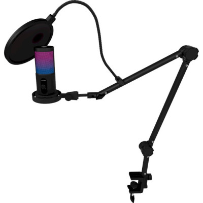 Мікрофон Hator Signify RGB PRO+, Black, Type-C, RGB підсвічування, кабель 2 м, -41 дБ (HTA-516)