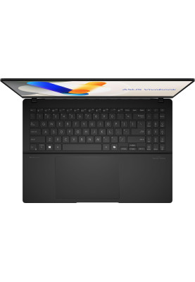 Ноутбук 15" Asus Vivobook S 15 OLED M5506UA-MA053 Neutral Black, 15.6" (2880x1620, OLED, 120Hz), AMD Ryzen 7 8845HS (8x3.8-5.1 GHz), 16Gb LPDDR5X, 512Gb SSD, AMD Radeon, WiFi 6E, Bluetooth 5.3, Web, 2xType-C / 2xUSB 3.2, HDMI, 75 Wh, DOS (90NB14