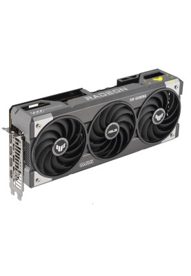 Відеокарта Radeon RX 9070 XT, Asus, TUF GAMING OC, 16Gb GDDR6, 256-bit, HDMI/3xDP, 3080/20000 MHz, 3x8-pin (TUF-RX9070XT-O16G-GAMING)