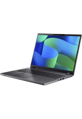 Ноутбук 16" Acer TravelMate P2 TMP216-51-G2-TCO-34WZ, Shale Black 16" (1920x1200, IPS, 60Hz), Intel Core 3-100U (6x1.2-4.7GHz), 16Gb DDR5, 512Gb NVMe, Intel UHD, LAN, WiFi 6E, Bluetooth 5.3, Web, 1xType-C/2xUSB 3.0, HDMI, 53 Wh, DOS (NX.BB7EU.00