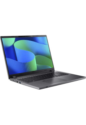 Ноутбук 16" Acer TravelMate P2 TMP216-51-G2-TCO-34WZ, Shale Black 16" (1920x1200, IPS, 60Hz), Intel Core 3-100U (6x1.2-4.7GHz), 16Gb DDR5, 512Gb NVMe, Intel UHD, LAN, WiFi 6E, Bluetooth 5.3, Web, 1xType-C/2xUSB 3.0, HDMI, 53 Wh, DOS (NX.BB7EU.00