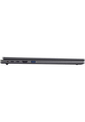 Ноутбук 16" Acer TravelMate P2 TMP216-51-G2-TCO-34WZ, Shale Black 16" (1920x1200, IPS, 60Hz), Intel Core 3-100U (6x1.2-4.7GHz), 16Gb DDR5, 512Gb NVMe, Intel UHD, LAN, WiFi 6E, Bluetooth 5.3, Web, 1xType-C/2xUSB 3.0, HDMI, 53 Wh, DOS (NX.BB7EU.00