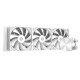 Система рідинного охолодження ID-Cooling FX360 White, Intel: 1851/1700/1200/2066/2011/1366/1151/1150/1155/1156, AMD: AM4/AM5, 700～1800±10%RPM, до 350 Вт