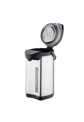 Термопот Ardesto TP-50BI, Inox/Black, 750W, 5 л, автоматична/ручна помпа, корпус з нержавіючої сталі, пластик