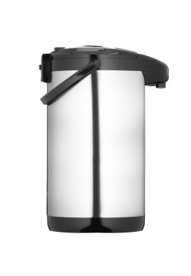 Термопот Ardesto TP-50BI, Inox/Black, 750W, 5 л, автоматична/ручна помпа, корпус з нержавіючої сталі, пластик