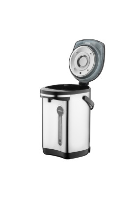 Термопот Ardesto TP-5BI, Inox/Black, 750W, 5 л, збереження температури 5 год, корпус з нержавіючої сталі, пластик