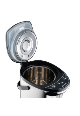 Термопот Ardesto TP-5BI, Inox/Black, 750W, 5 л, збереження температури 5 год, корпус з нержавіючої сталі, пластик