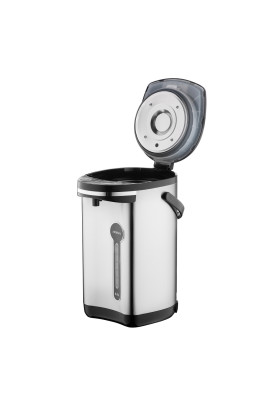 Термопот Ardesto TP-6BI, Inox/Black, 750W, 6 л, збереження температури 5 год, корпус з нержавіючої сталі, пластик