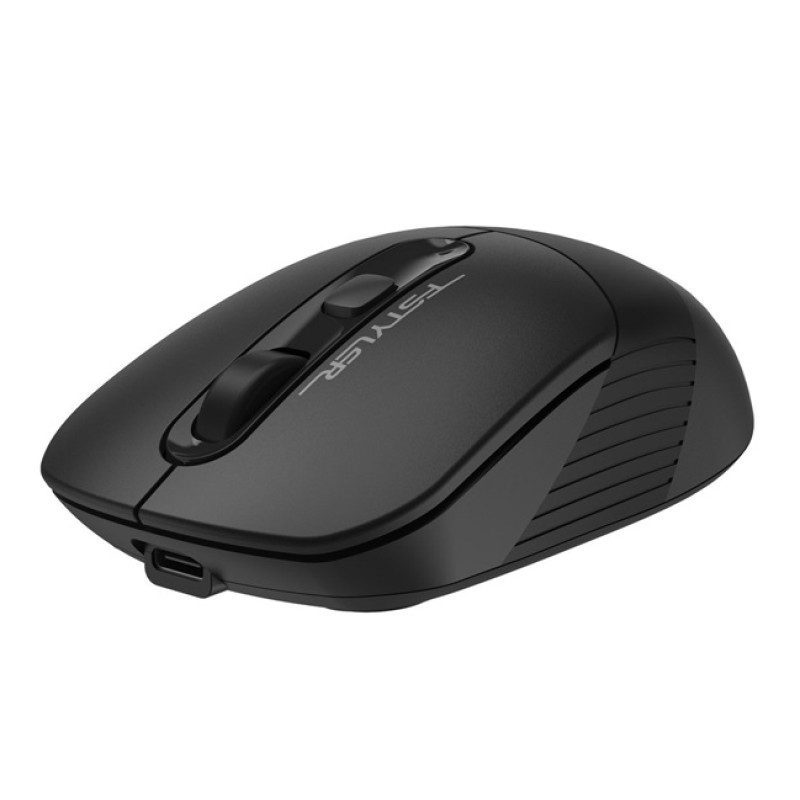 Миша бездротова A4Tech FG10CS Air 2 "Fstyler", Stone Grey, Type-C / USB 2.4GHz, оптична, 1000 - 2000 dpi, 4 кнопки, акумулятор