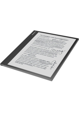 Електронна книга 10.3" PocketBook InkPad Eo, Mist Grey, WiFi, 2480x1860 (E Ink Kaleido 3), 4Gb / 64Gb, сенсорний екран, 4096 градацій кольору, 300 DPI, підсвічування екрану, Bluetooth, microSD (до 128Gb), Web камера, 4000 mAh, Type-C (PB1042-M-CIS)