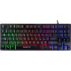 Клавіатура GamePro GK537 "Nitro", Black, USB, мембранна, RGB-підсвічування, 87 кнопок, 1.5 м, UK/RU/EN