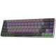 Клавіатура бездротова GamePro MK122R Red Switch, Dark Gray, 2.4GHz / USB, механічна (перемикачі Outemu Red), 68 кнопок, LED підсвічування, акумулятор 2000 mA