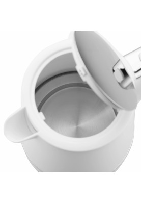Електрочайник Ardesto EKL-450W, White, 2200W, 1.7 л, дисковий, пластиковий корпус, індикатор рівня води, автоматичне відключення при відсутності води