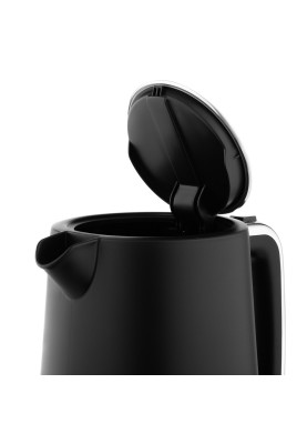 Електрочайник Ardesto EKL-450B, Black, 2200W, 1.7 л, дисковий, пластиковий корпус, індикатор рівня води, автоматичне відключення при відсутності води
