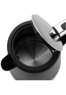 Електрочайник Ardesto EKL-450B, Black, 2200W, 1.7 л, дисковий, пластиковий корпус, індикатор рівня води, автоматичне відключення при відсутності води