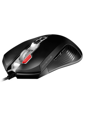 Миша GamePro Phoenix (GM543), Black, USB, оптична (сенсор Sunplus 199 IC), 6400 dpi, 8 кнопок, кабель 1.5 м, RGB підсвічування