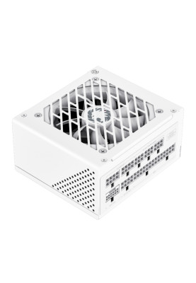 Блок живлення 750 Вт, GameMax GS-750G, White, SFX, модульний, 80+ Gold, Active PFC, 9.2 см, 3xMolex / 4xSATA / 1x16-pin / 3x2+6-pin / 2x4+4-pin / 1x20+4-pin, захист OVP / UVP / OCP / OTP / OPP / SCP