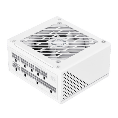Блок живлення 650 Вт, GameMax GS-650G, White, SFX, модульний, 80+ Gold, Active PFC, 9.2 см, 3xMolex / 4xSATA / 3x2+6-pin / 1x4+4-pin / 1x20+4-pin, захист OVP / UVP / OCP / OTP / OPP / SCP