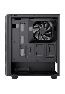Корпус GameMax Diamond CP, Black, без БП, Midi Tower, для E-ATX / ATX / Micro ATX / Mini ITX, 1xUSB 3.0 / 1xUSB 2.0, макс. CPU - 170 мм / VGA - 340 мм, 3x120 мм ARGB / 1x140 мм, бічна панель із загартованого скла