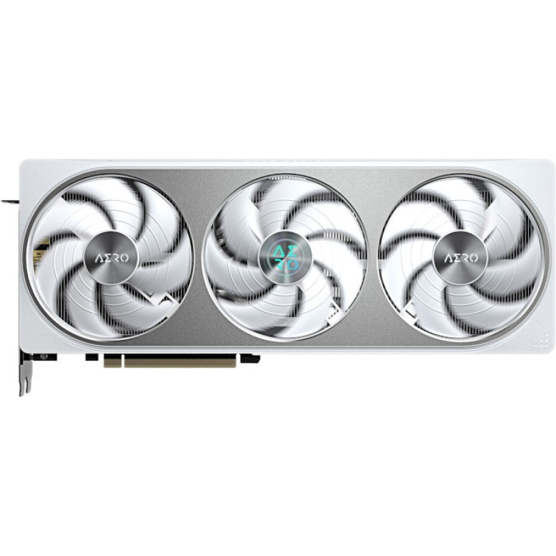 Відеокарта GeForce RTX 5070, Gigabyte, AERO OC, 12Gb GDDR7, 192-bit, HDMI/3xDP, 2625/28000 MHz, 16-pin (GV-N5070AERO OC-12GD)