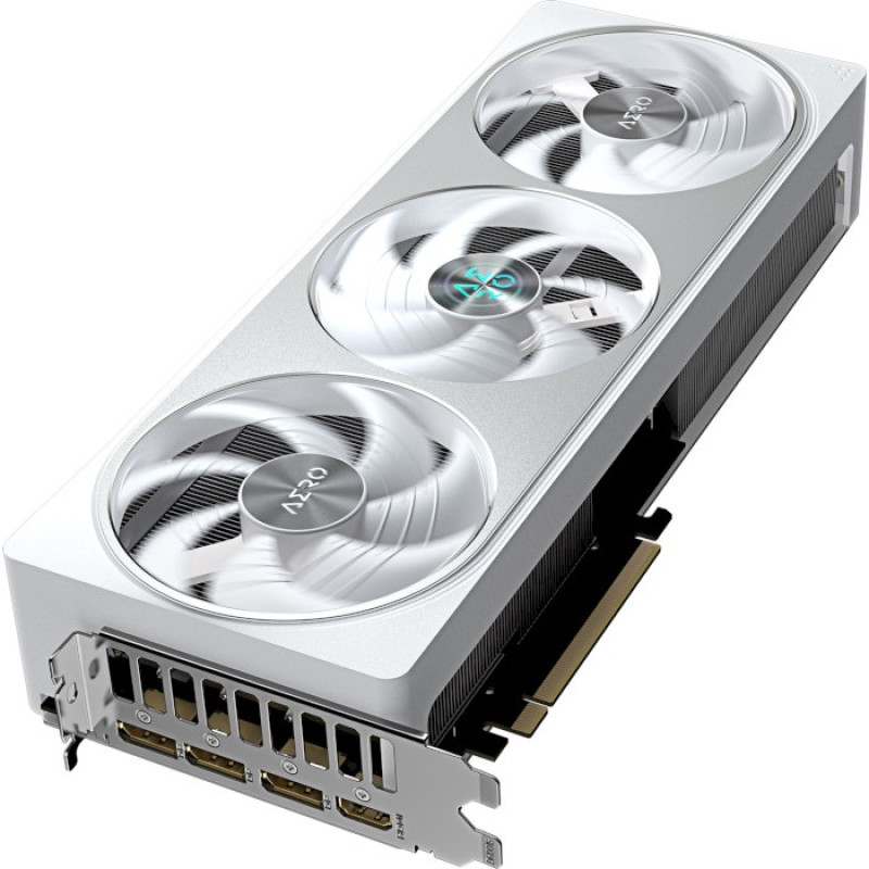 Відеокарта GeForce RTX 5070, Gigabyte, AERO OC, 12Gb GDDR7, 192-bit, HDMI/3xDP, 2625/28000 MHz, 16-pin (GV-N5070AERO OC-12GD)