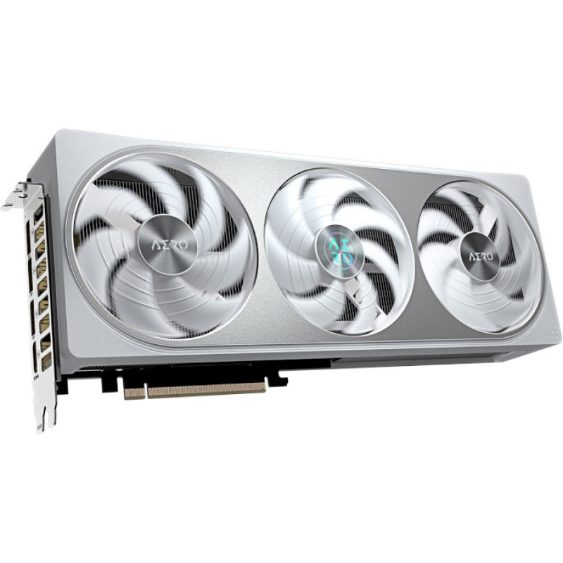 Відеокарта GeForce RTX 5070, Gigabyte, AERO OC, 12Gb GDDR7, 192-bit, HDMI/3xDP, 2625/28000 MHz, 16-pin (GV-N5070AERO OC-12GD)