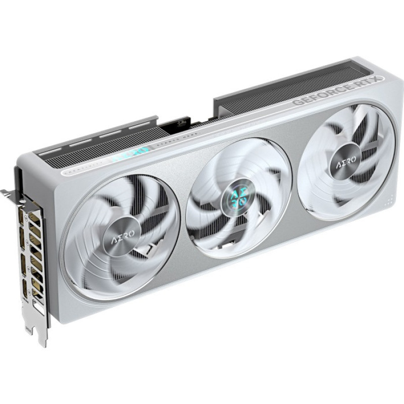 Відеокарта GeForce RTX 5070, Gigabyte, AERO OC, 12Gb GDDR7, 192-bit, HDMI/3xDP, 2625/28000 MHz, 16-pin (GV-N5070AERO OC-12GD)