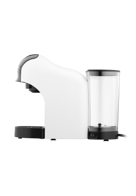 Кавоварка Ardesto YCM-CNDE, White/Black, 1400W, капсульна, 0.8л, капсули Nespresso, Nescafe Dolce Gusto, мелена кава, сенсорне керування