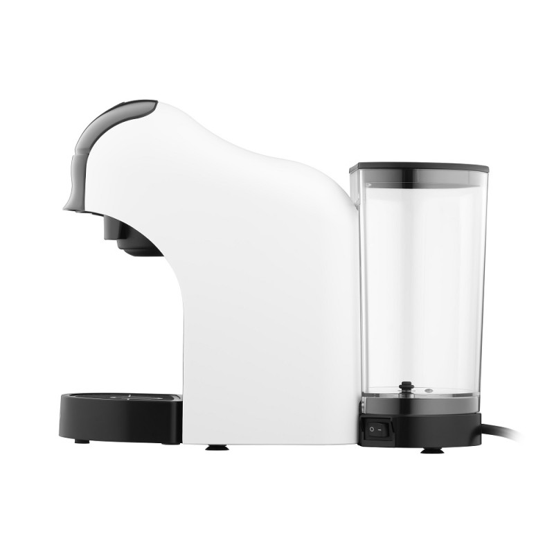 Кавоварка Ardesto YCM-CNDE, White/Black, 1400W, капсульна, 0.8л, капсули Nespresso, Nescafe Dolce Gusto, мелена кава, сенсорне керування